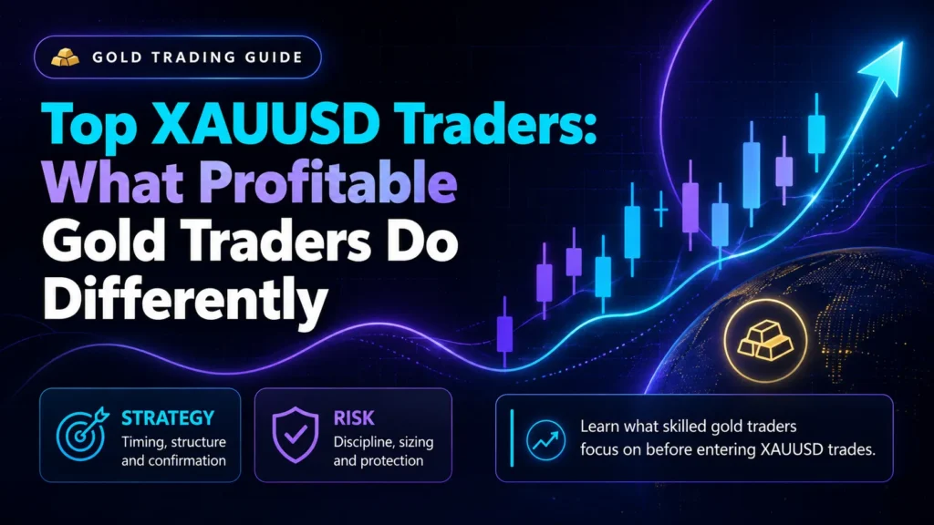 Top XAUUSD traders using gold trading strategies, risk management and XAUUSD price analysis