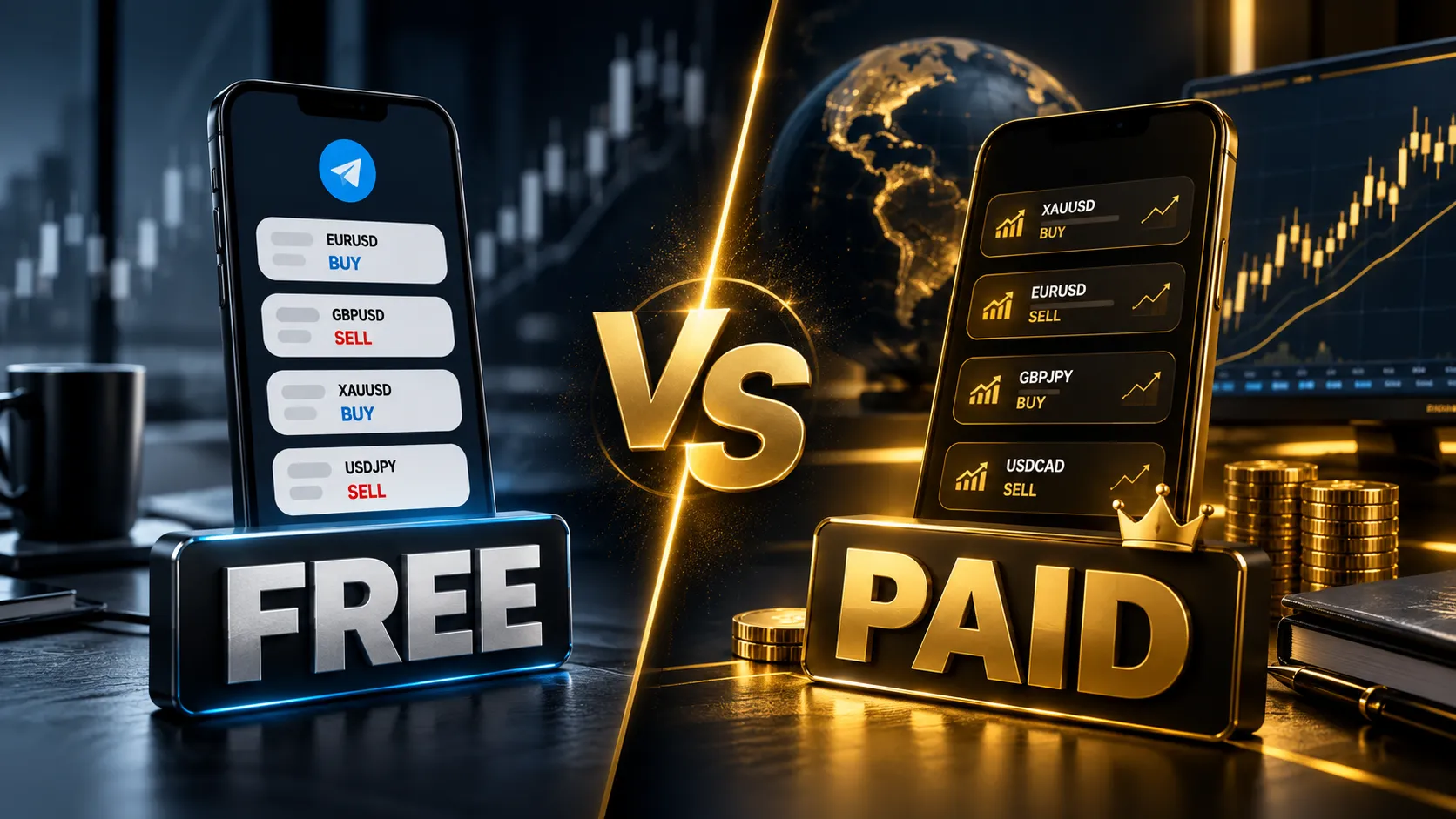 Free vs Paid Forex Signals: What Is Actually Different?